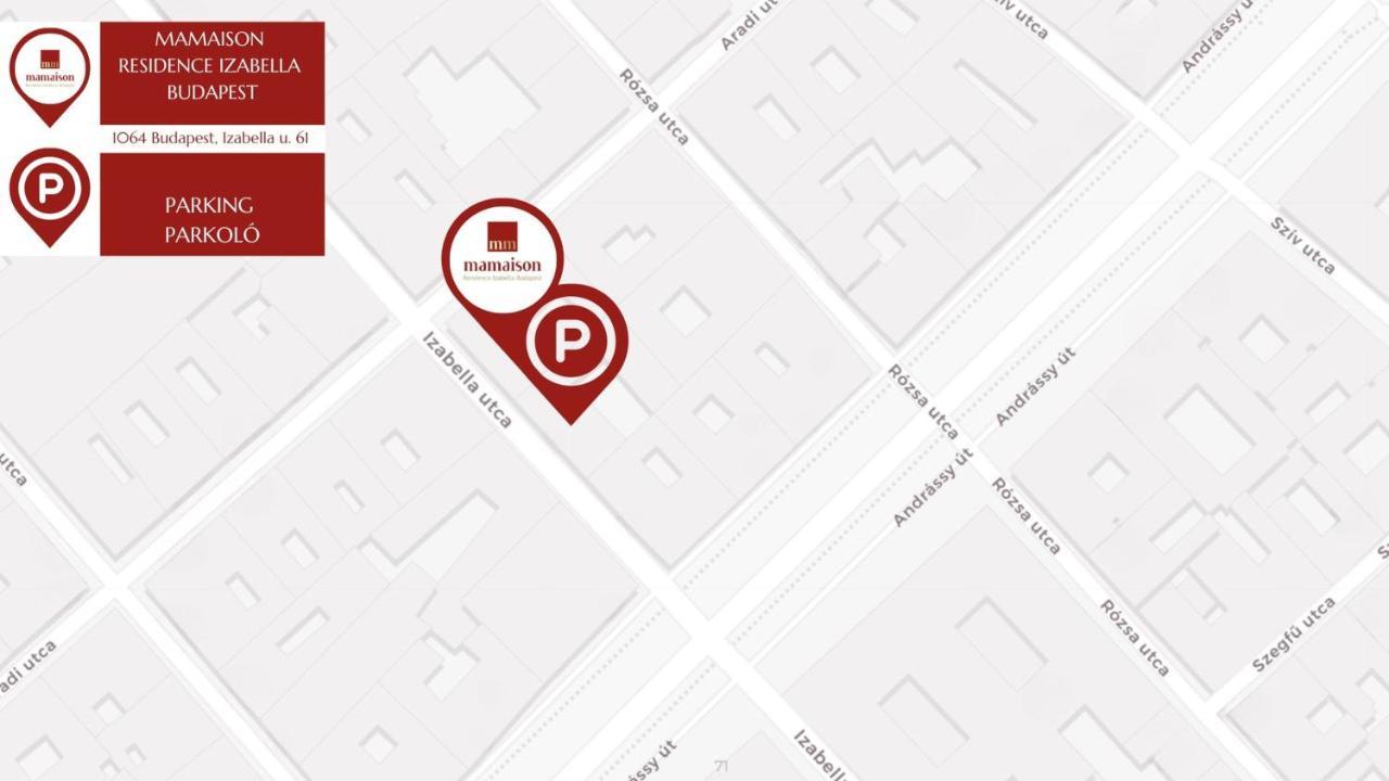 Mamaison Residence Izabella Будапеща Екстериор снимка